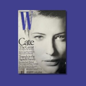 W Magazine january 2001