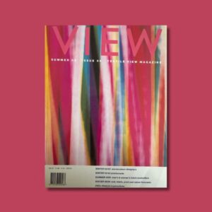 TEXTILE- VIEW MAGAZINE SUMMER 2002- N° 58