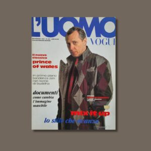 L'UOMO VOGUE MAGAZINE SEPTEMBER 1993 N.243